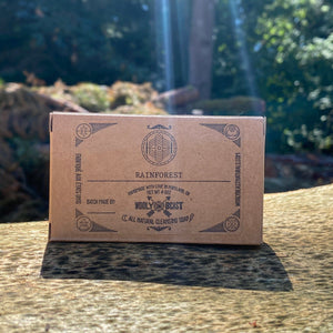 rainforest soap by wooly beast naturals limited edition
