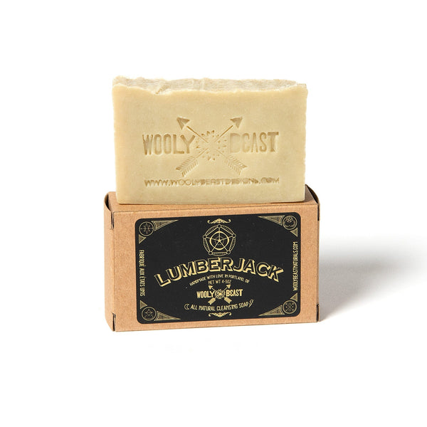 LUMBERJACK Natural Soap | Pine and Cedarwood Soap Wooly Beast Naturals 